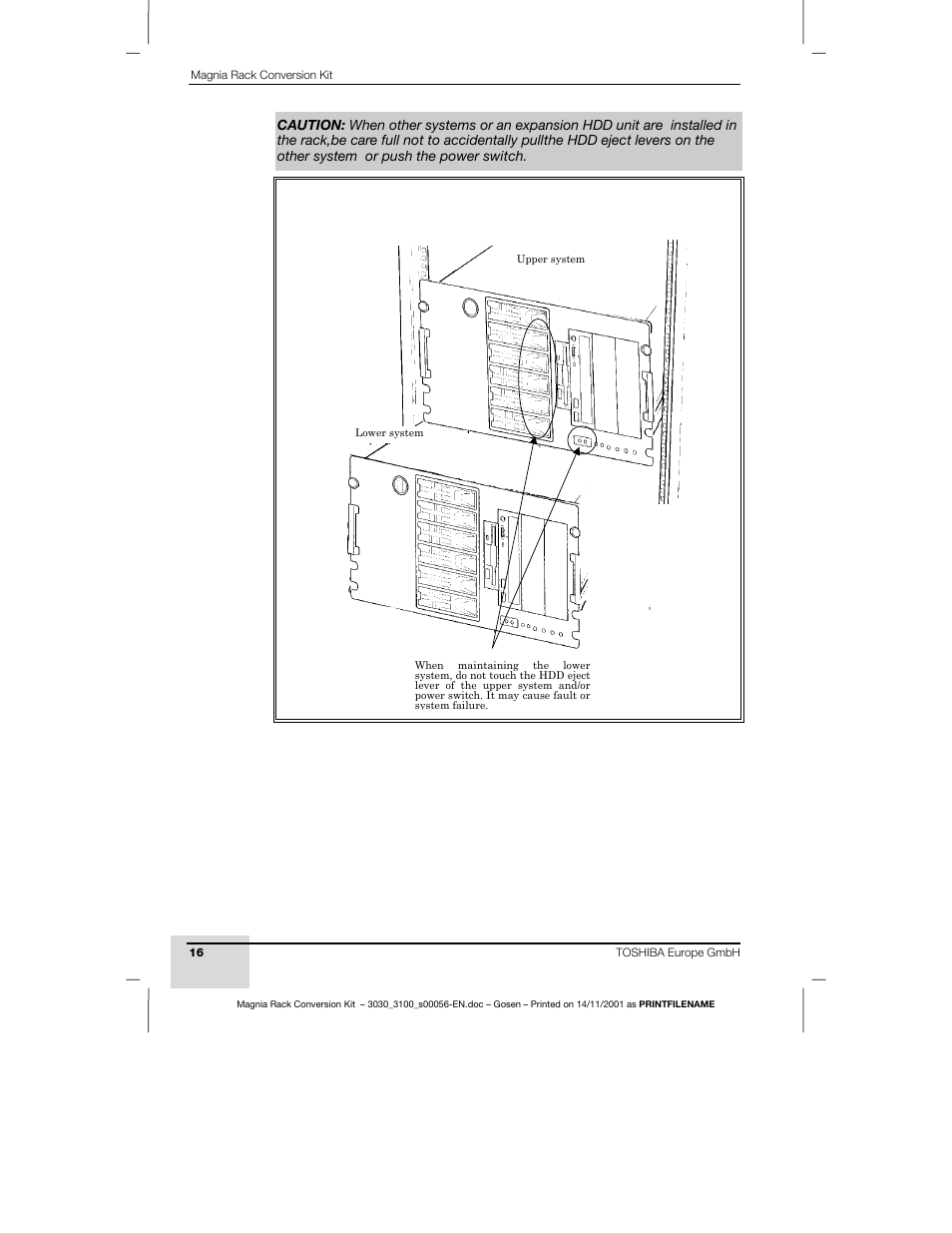 Toshiba Magnia 3200 User Manual | Page 16 / 16