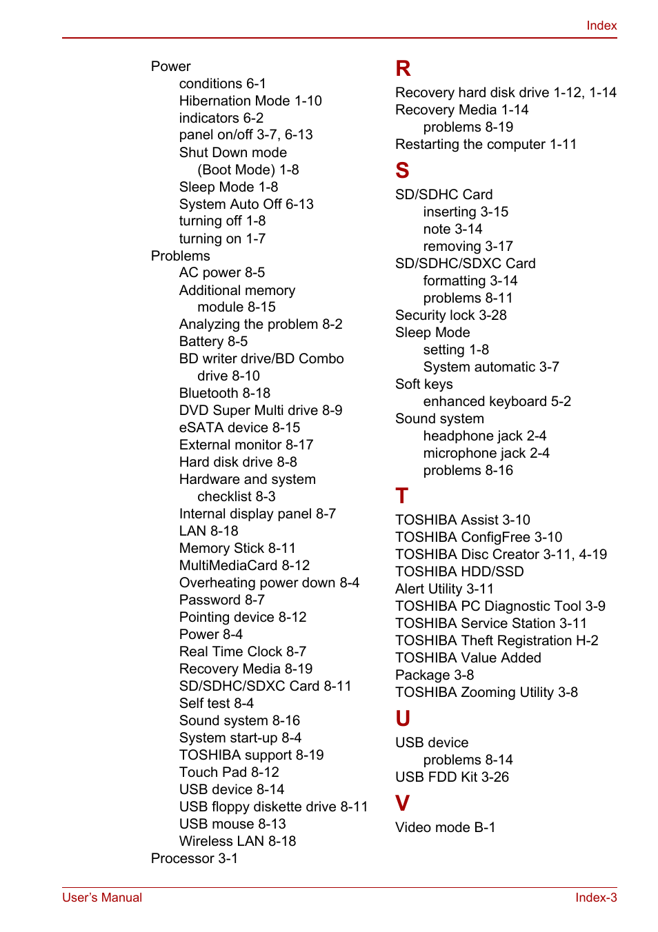 Toshiba Satellite L670 User Manual | Page 198 / 199