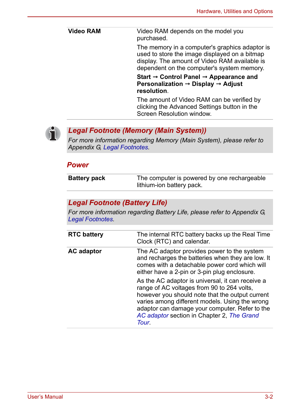 Toshiba Satellite L670 User Manual | Page 53 / 199