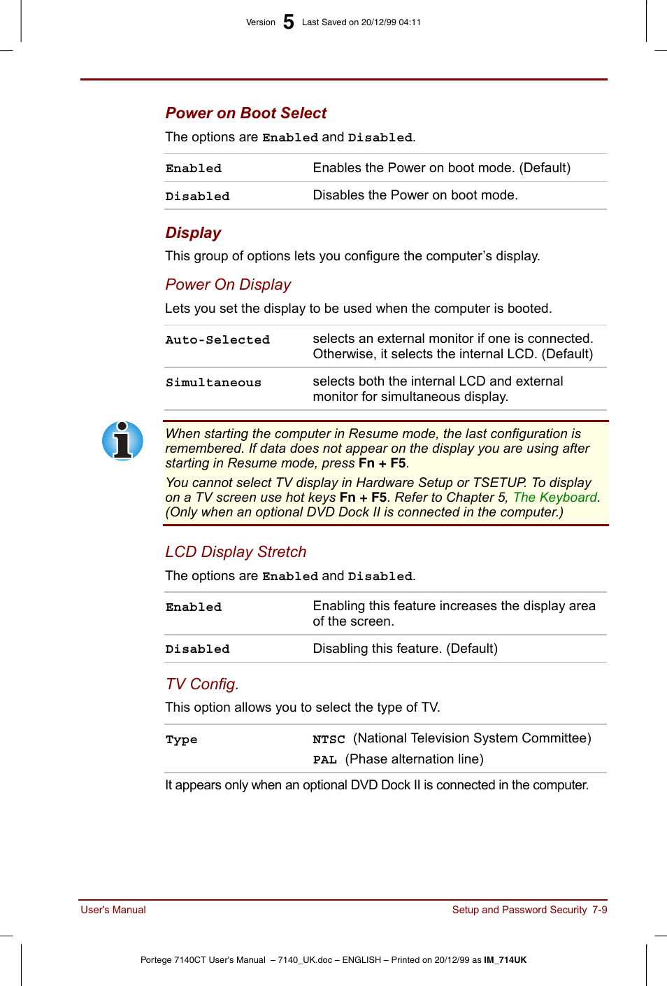 Toshiba Portege 7140 User Manual | Page 93 / 196