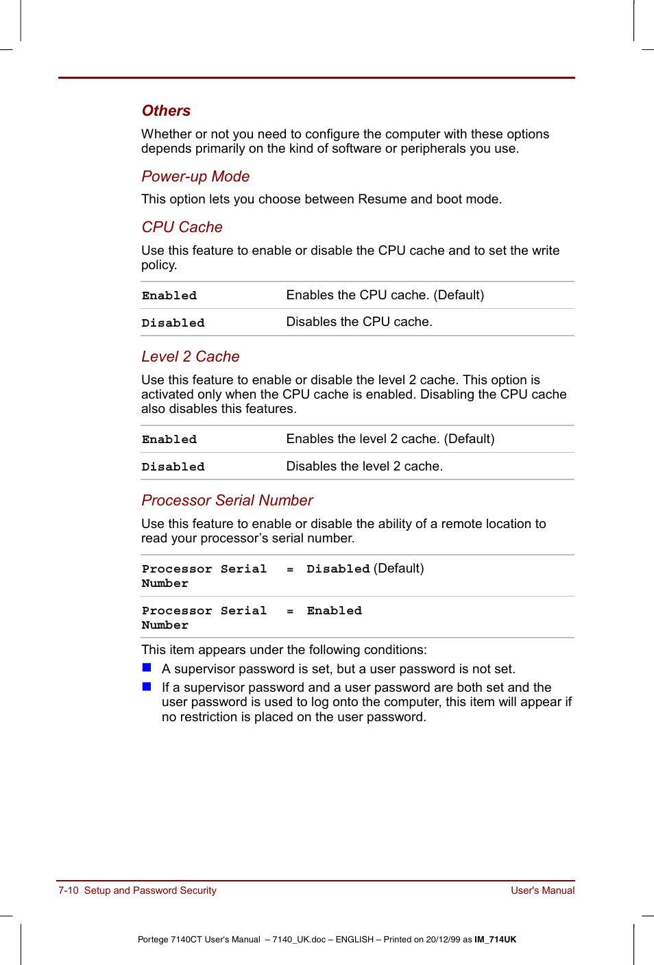 Toshiba Portege 7140 User Manual | Page 94 / 196