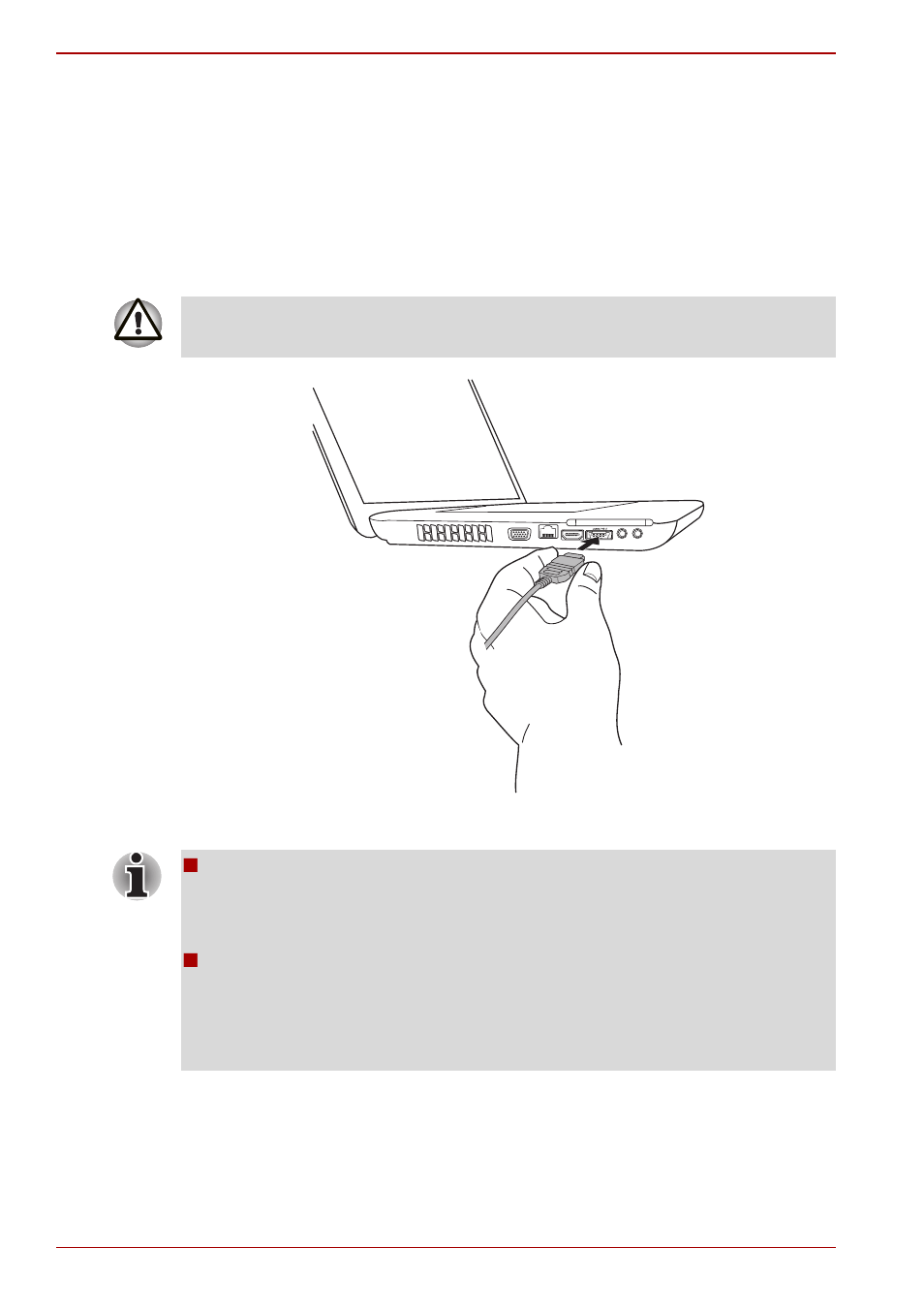 Esata (external serial ata), Esata (external serial ata) -10, Connecting the esata device | Toshiba Satellite L550D User Manual | Page 130 / 194