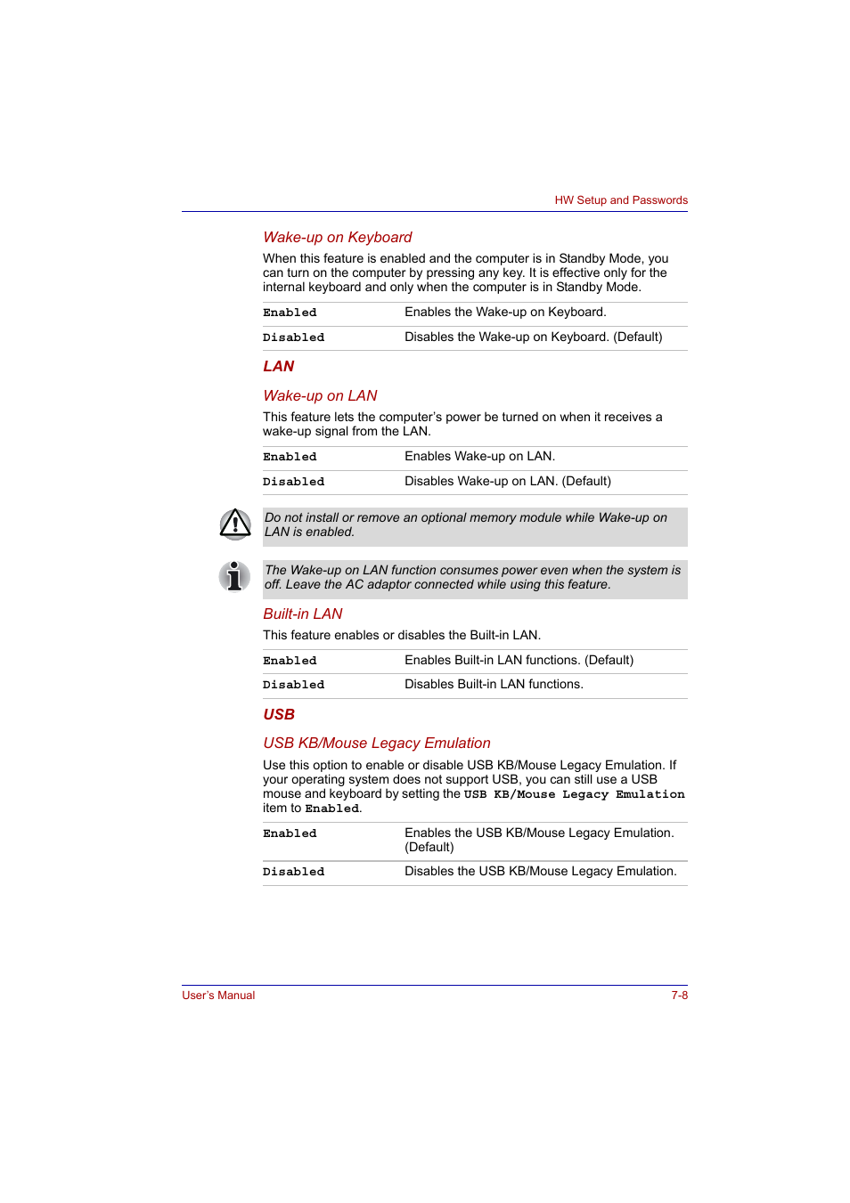 Toshiba Tecra A2 User Manual | Page 123 / 198