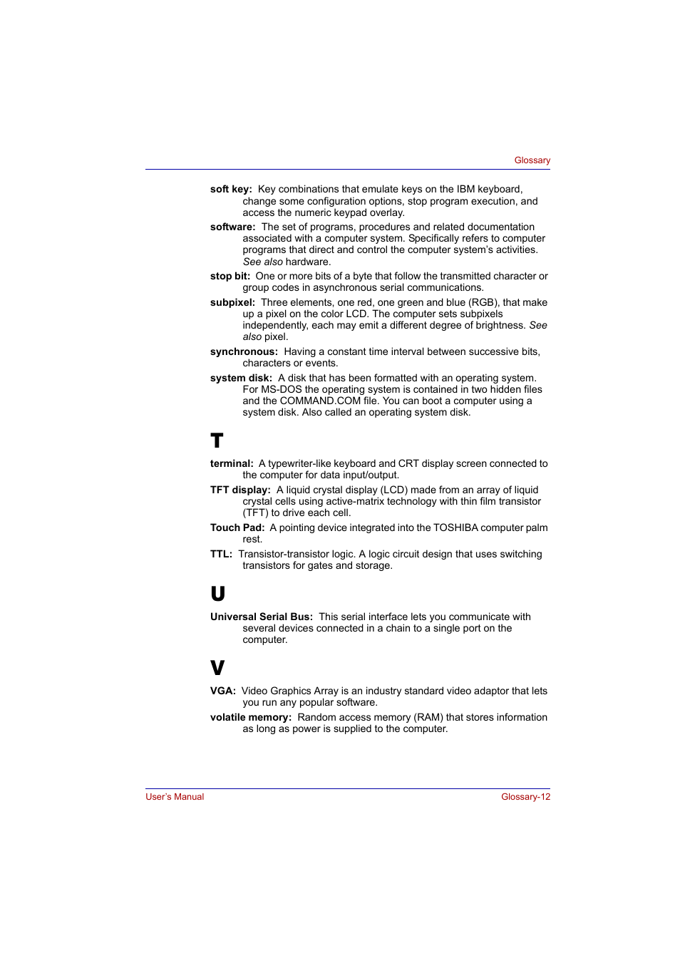 Toshiba Tecra A2 User Manual | Page 193 / 198