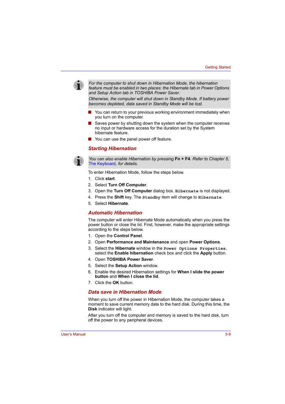 Toshiba Tecra A2 User Manual | Page 61 / 198