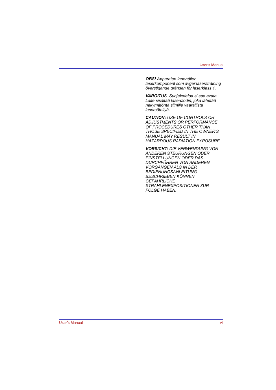 Toshiba Tecra A2 User Manual | Page 7 / 198