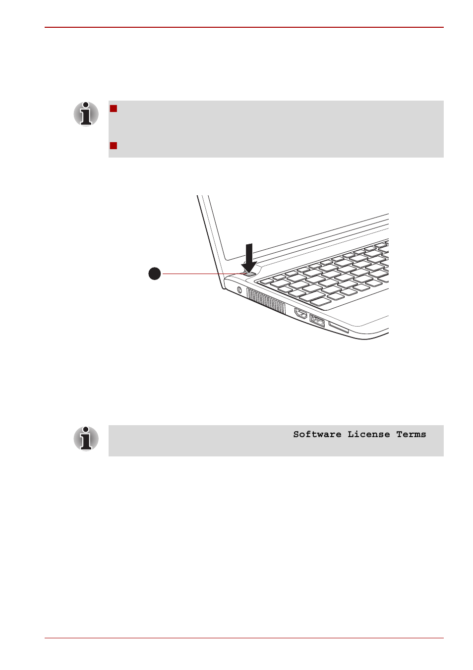 Turning on the power, Starting up for the first time | Toshiba Satellite T230 User Manual | Page 23 / 170