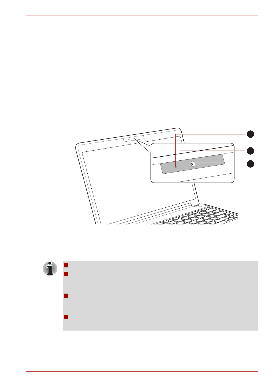 Web camera, Web camera -3, Section | Toshiba Satellite T230 User Manual | Page 75 / 170