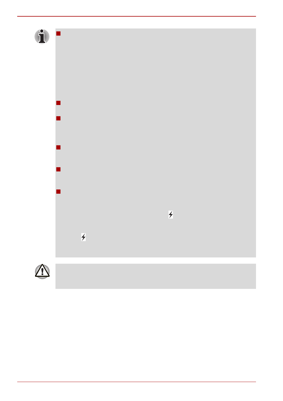 Starting the sleep utility, Enabling sleep and charge | Toshiba Satellite T230 User Manual | Page 92 / 170