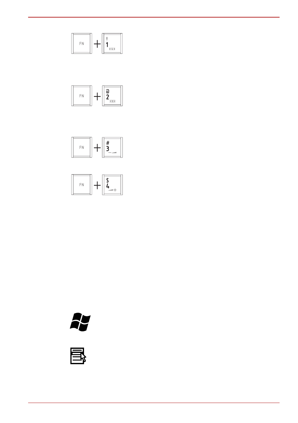 Windows special keys, Windows special keys -5 | Toshiba Satellite T230 User Manual | Page 99 / 170