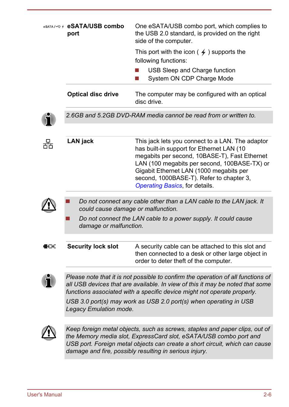 Toshiba Portege R930 User Manual | Page 33 / 195