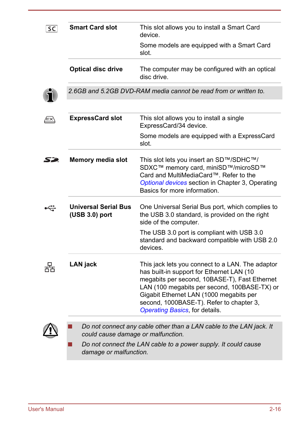 Toshiba Portege R930 User Manual | Page 43 / 195