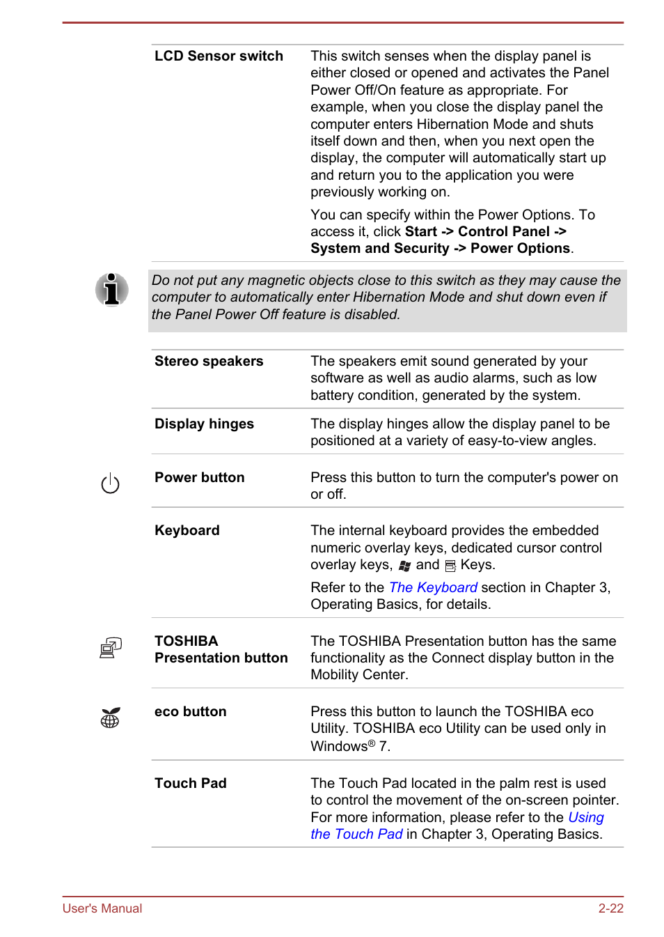 Toshiba Portege R930 User Manual | Page 49 / 195