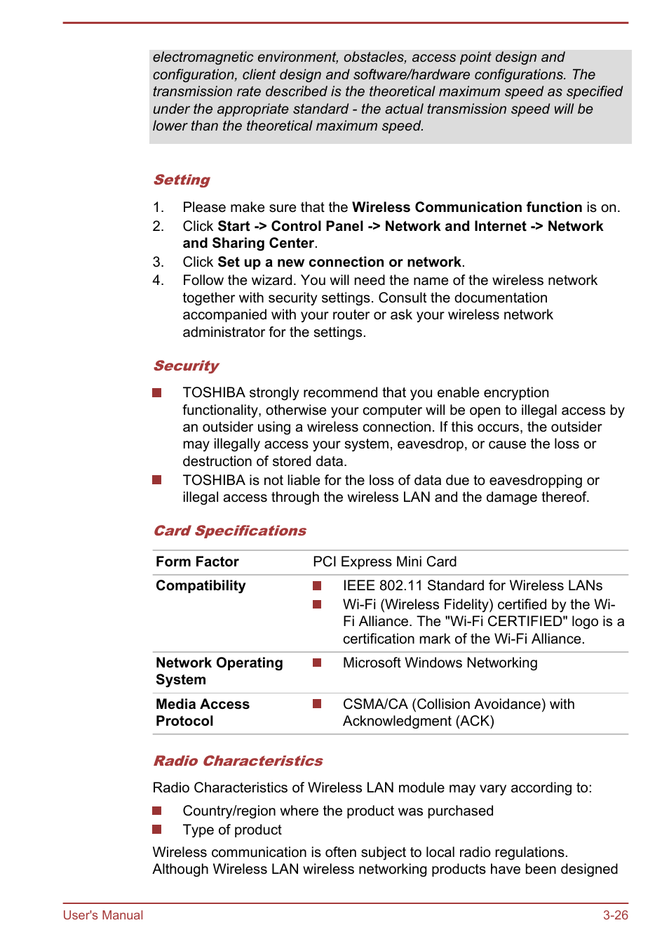 Toshiba Portege R930 User Manual | Page 91 / 195