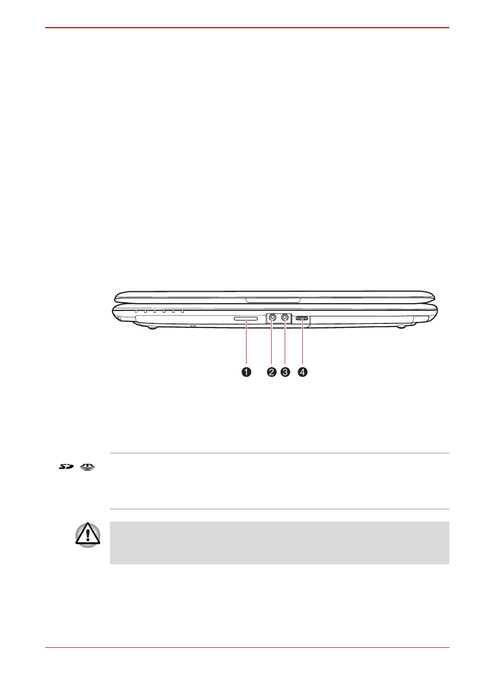 Chapter 2 - the grand tour, Front with the display closed, Chapter 2 | The grand tour, Front with the display closed -1, Ter 2 | Toshiba Satellite L450 User Manual | Page 35 / 184