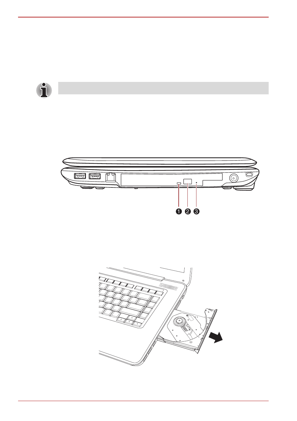 Using the optical disk drive, Using the optical disk drive -2, Loading discs | Toshiba Satellite L450 User Manual | Page 64 / 184