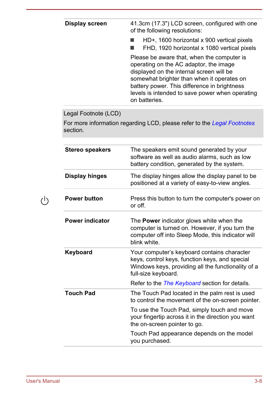 Toshiba Qosmio X70-B User Manual | Page 40 / 128