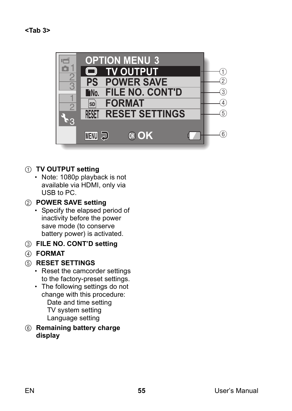 Tv output | Toshiba Camileo SX900 User Manual | Page 66 / 75