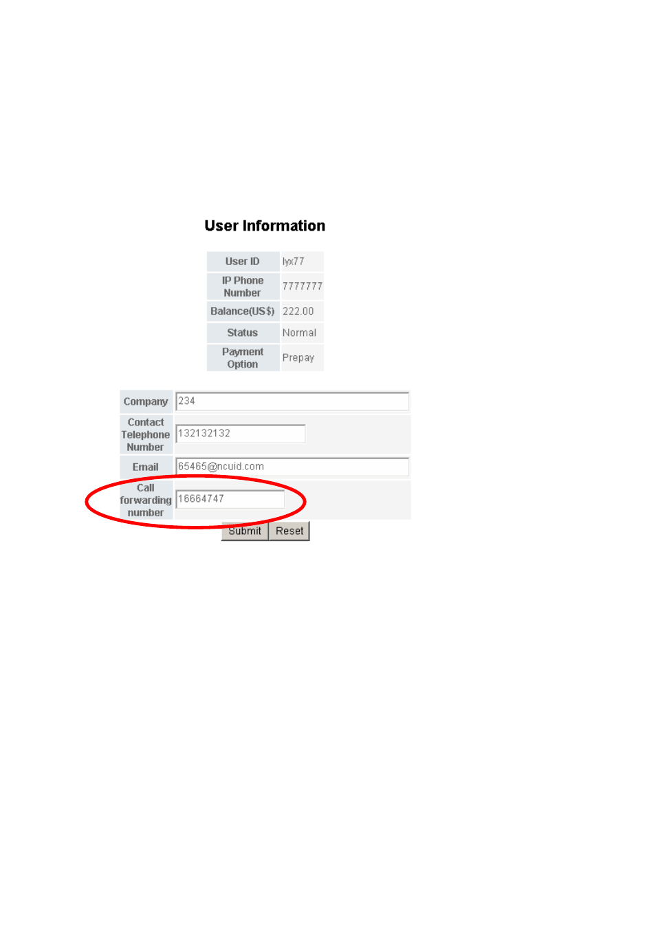 Addtron Technology Netphone KE1021A User Manual | Page 8 / 15