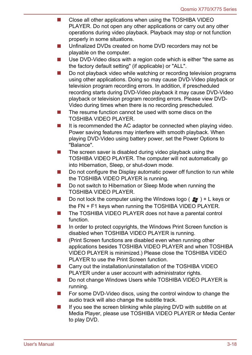 Toshiba Qosmio X770 User Manual | Page 59 / 170