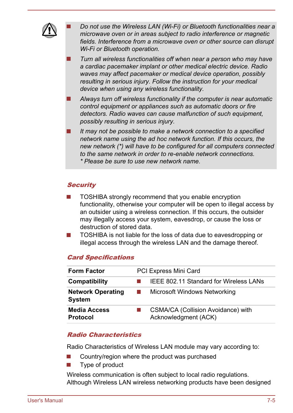 Toshiba Satellite U50-A User Manual | Page 104 / 120