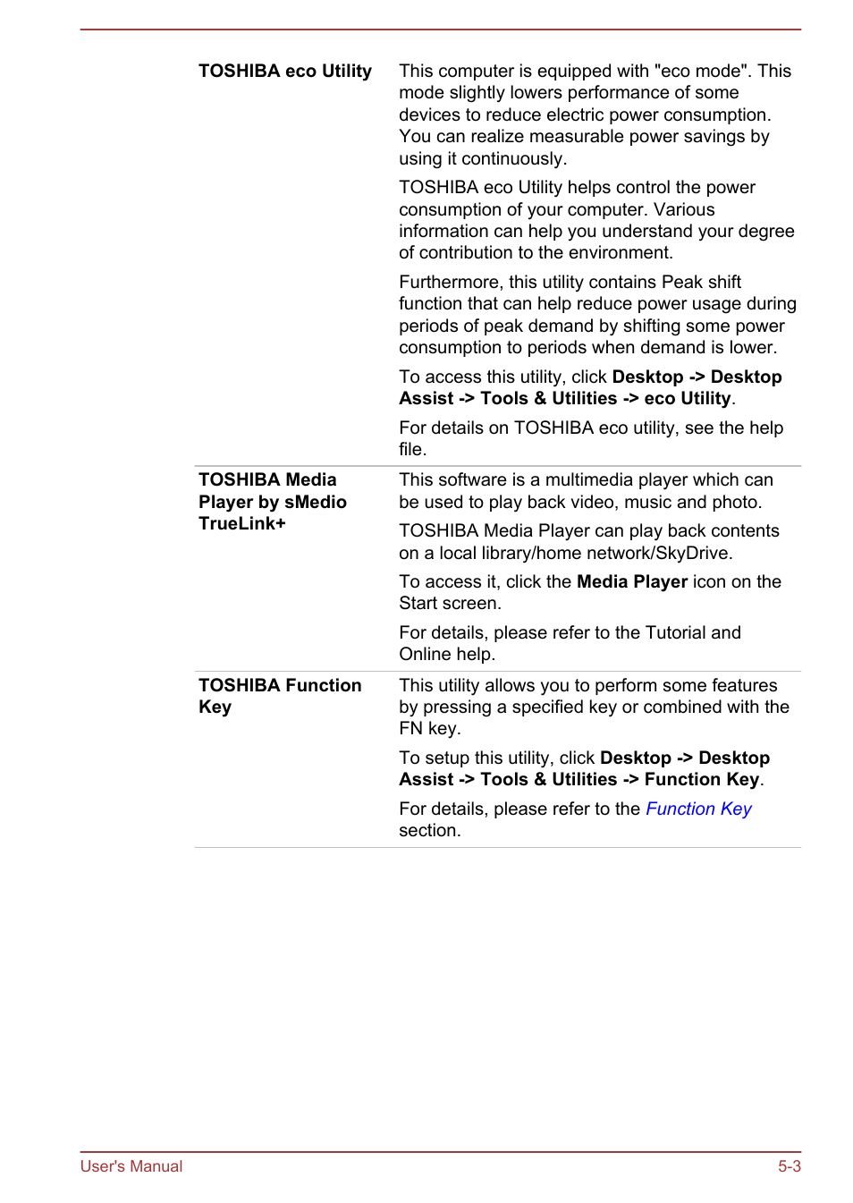 Toshiba Satellite U50-A User Manual | Page 68 / 120