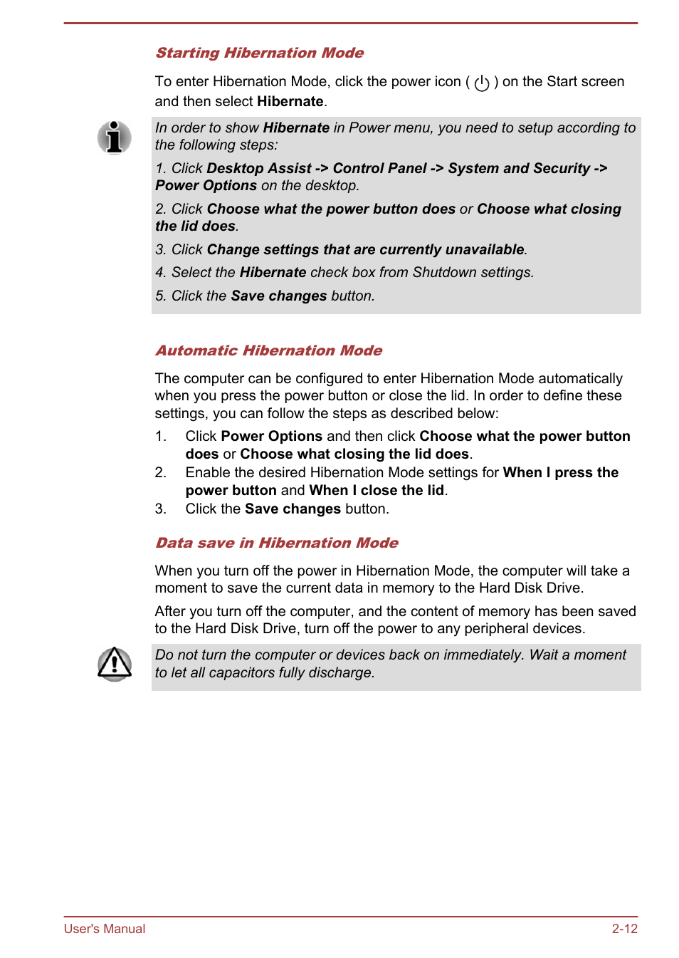 Toshiba Satellite P70-B User Manual | Page 34 / 137