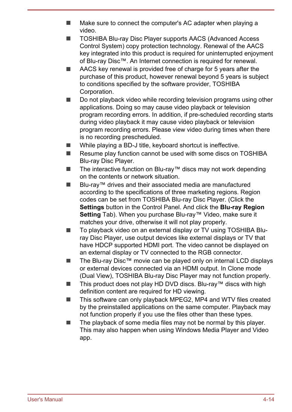 Toshiba Satellite P70-B User Manual | Page 61 / 137