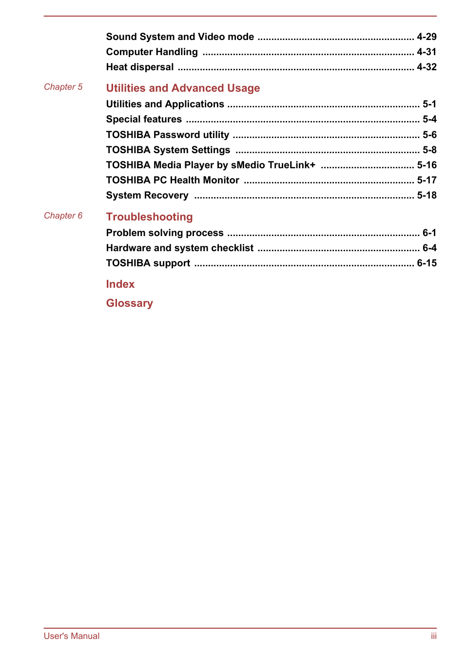 Toshiba Portege Z930-F User Manual | Page 3 / 132