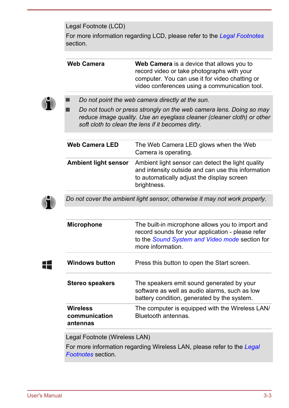 Toshiba Satellite L30W-B User Manual | Page 37 / 120