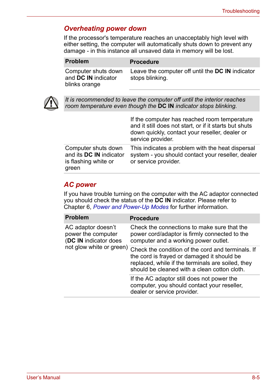 Toshiba Portege A600 User Manual | Page 161 / 219