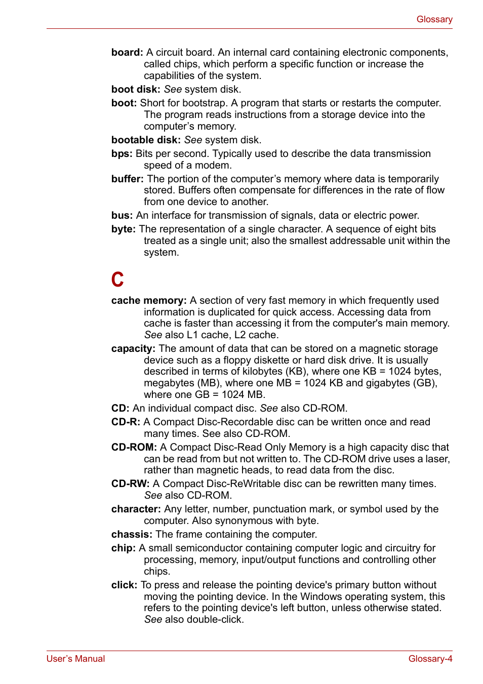 Toshiba Portege A600 User Manual | Page 205 / 219