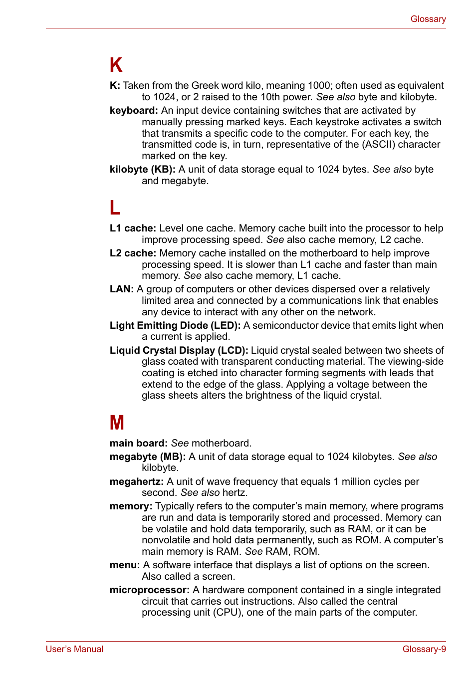 Toshiba Portege A600 User Manual | Page 210 / 219