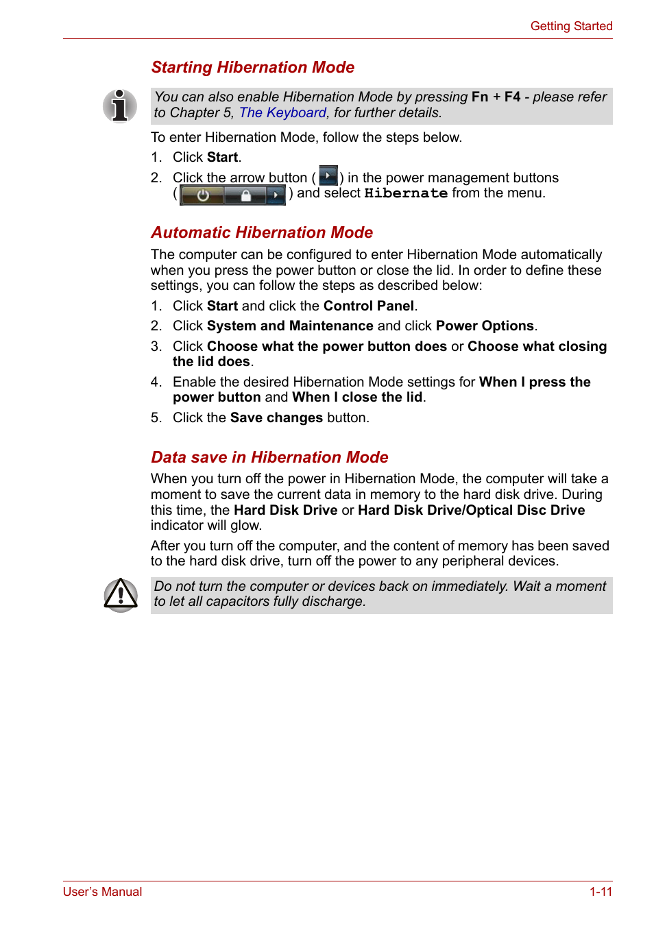 Toshiba Portege A600 User Manual | Page 28 / 219
