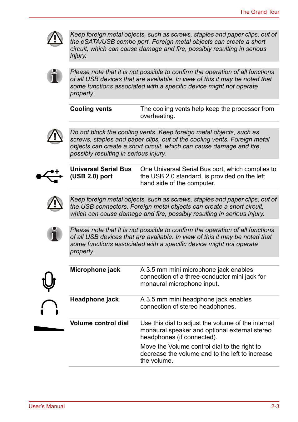 Toshiba Portege A600 User Manual | Page 35 / 219
