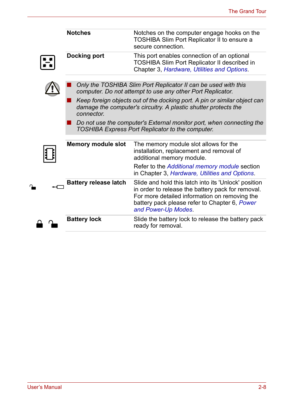 Toshiba Portege A600 User Manual | Page 40 / 219