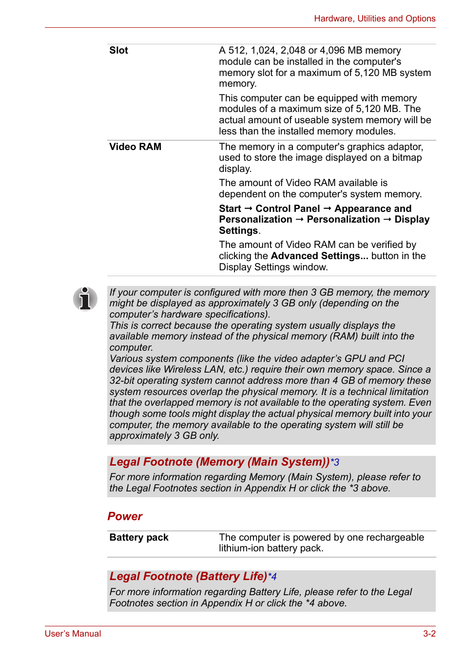 Toshiba Portege A600 User Manual | Page 53 / 219