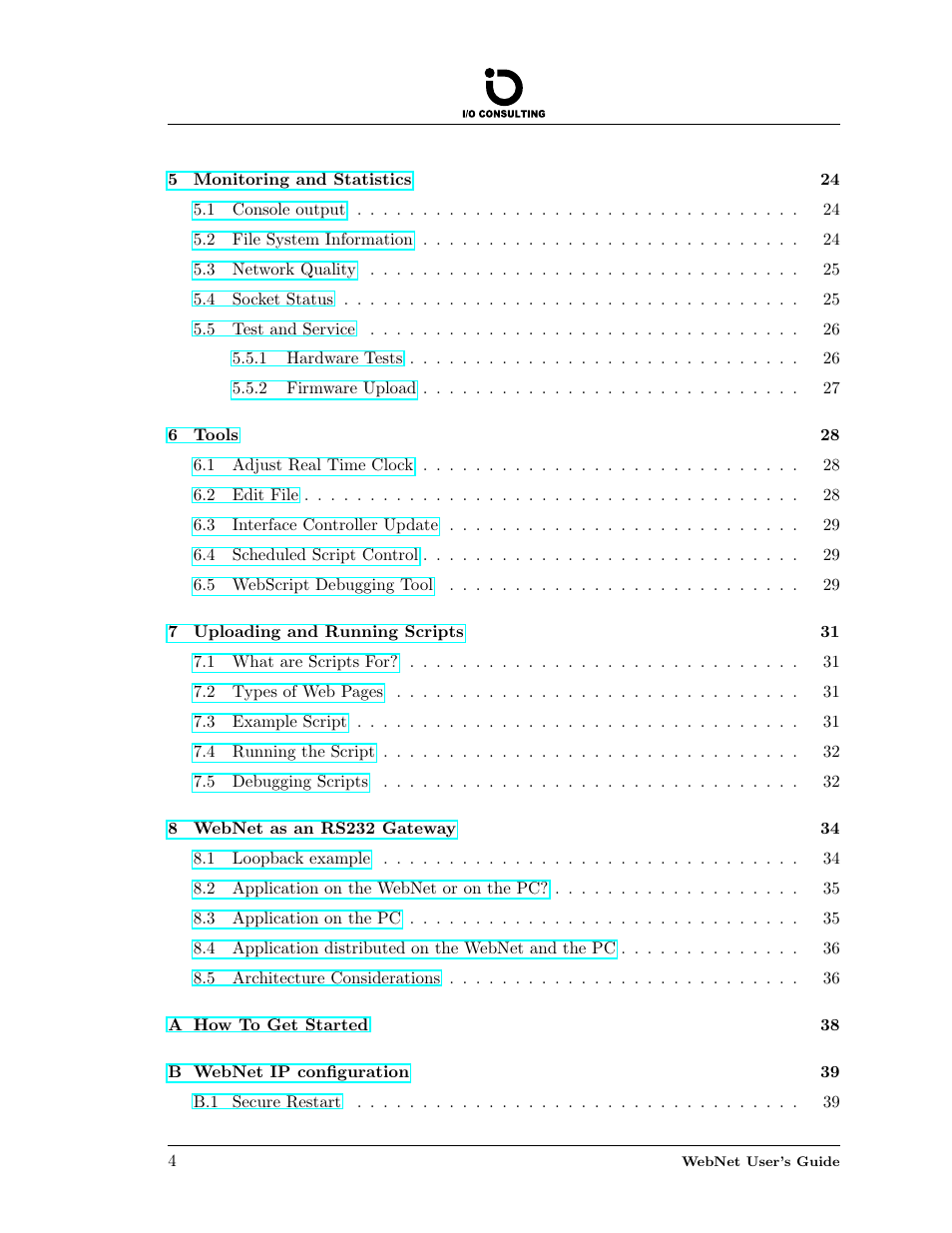 Addtron Technology Electronic Device WebNet User Manual | Page 4 / 41
