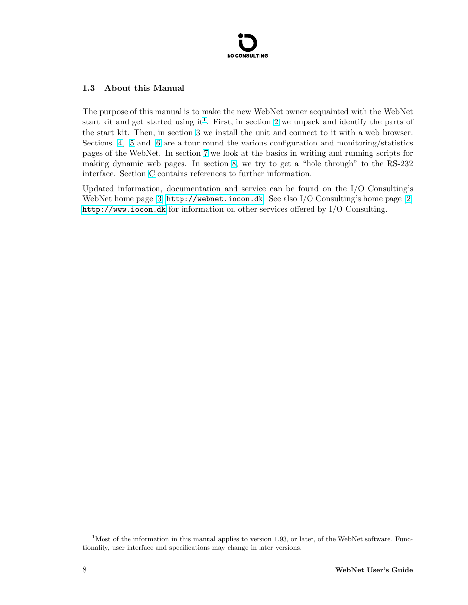 3 about this manual | Addtron Technology Electronic Device WebNet User Manual | Page 8 / 41