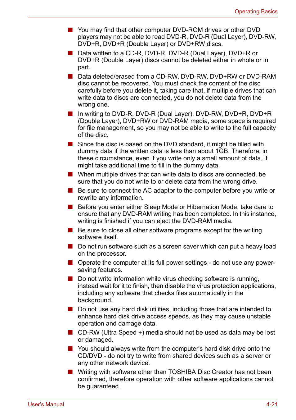 Toshiba Tecra M11 User Manual | Page 105 / 208