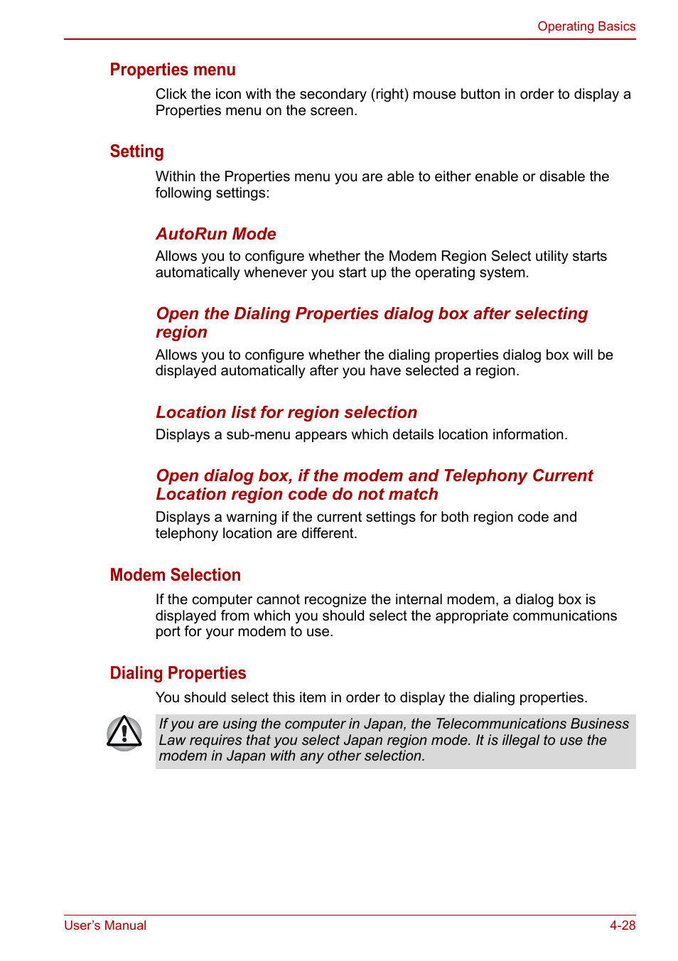 Toshiba Tecra M11 User Manual | Page 112 / 208