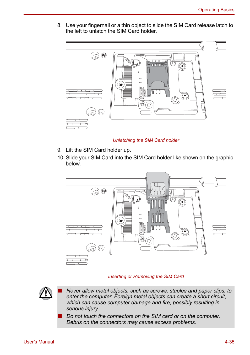 Toshiba Tecra M11 User Manual | Page 119 / 208