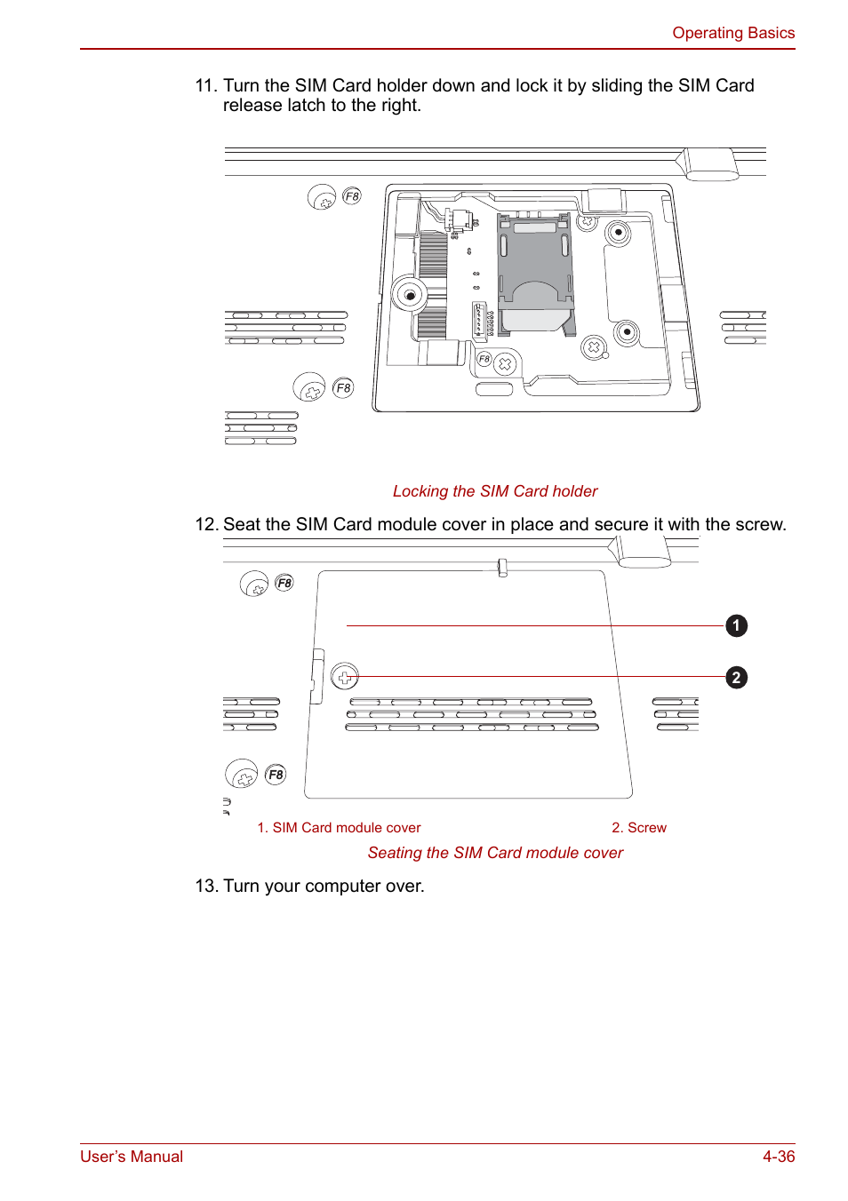 Toshiba Tecra M11 User Manual | Page 120 / 208