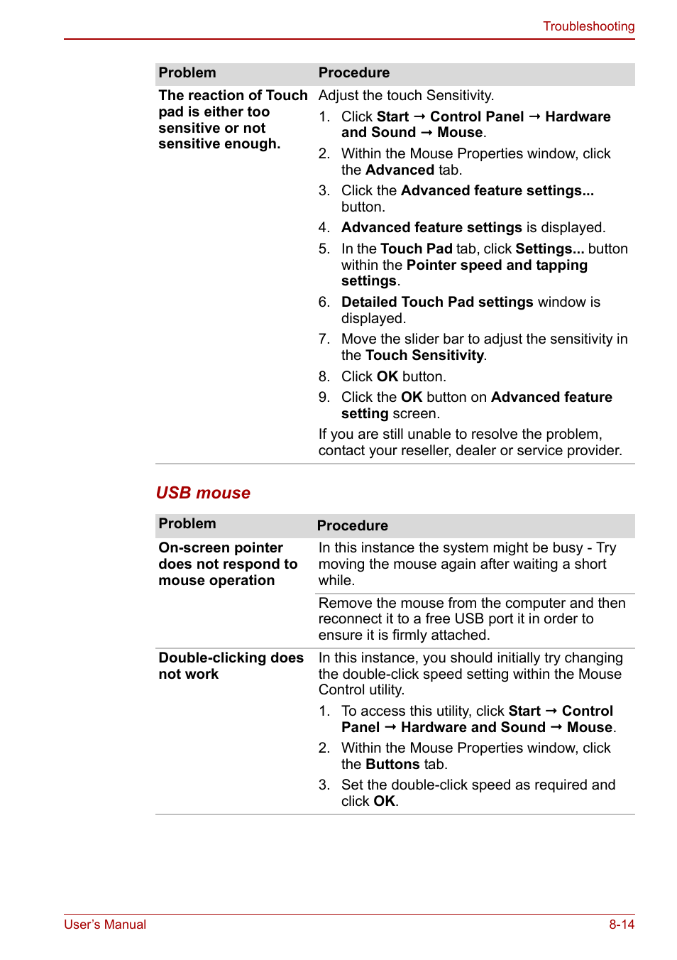 Toshiba Tecra M11 User Manual | Page 169 / 208