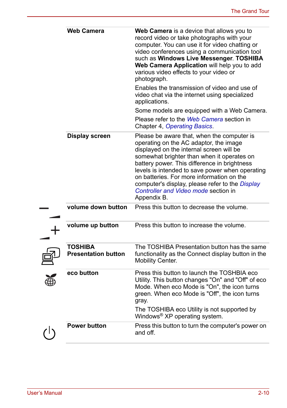 Toshiba Tecra M11 User Manual | Page 43 / 208