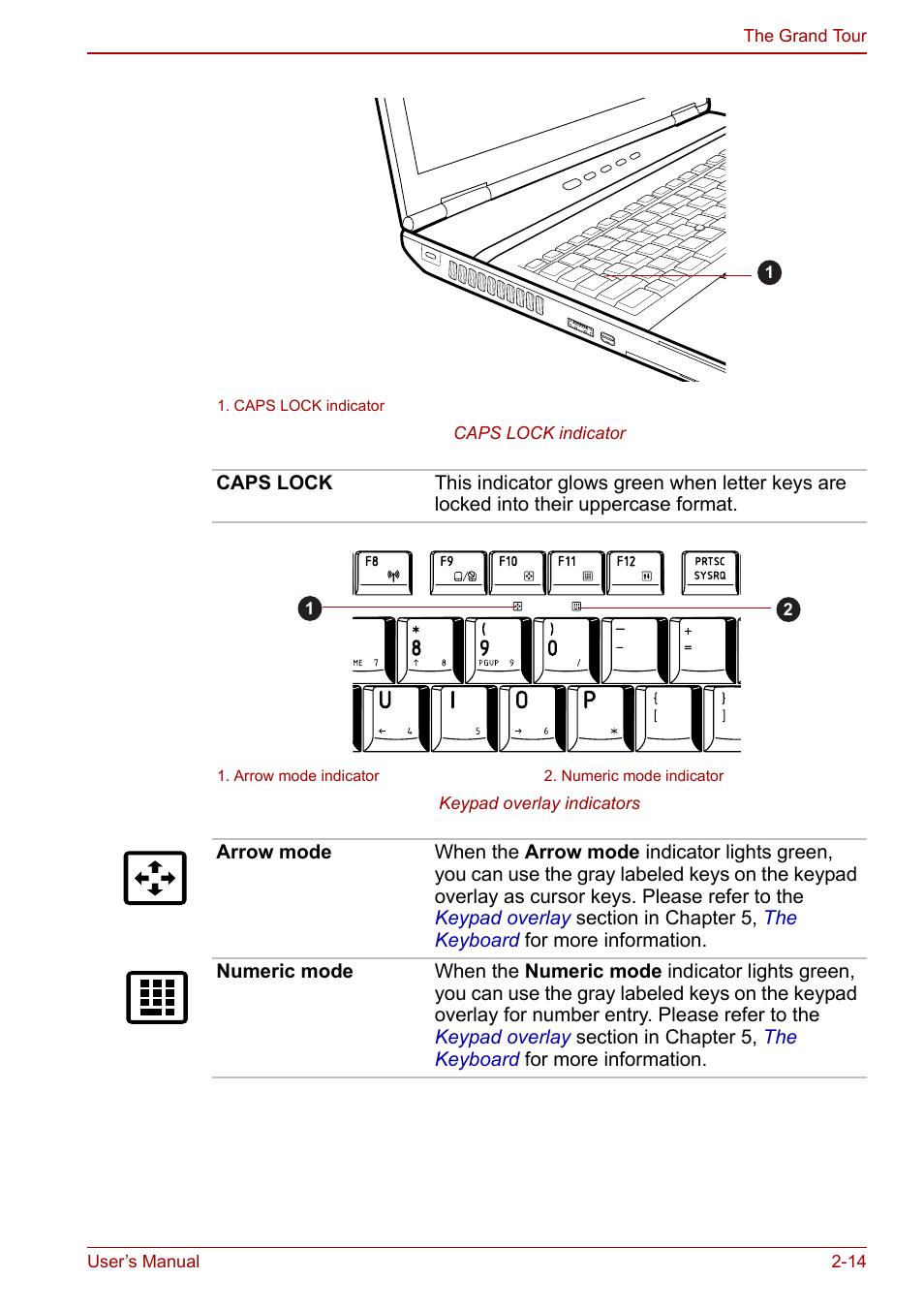 Toshiba Tecra M11 User Manual | Page 47 / 208