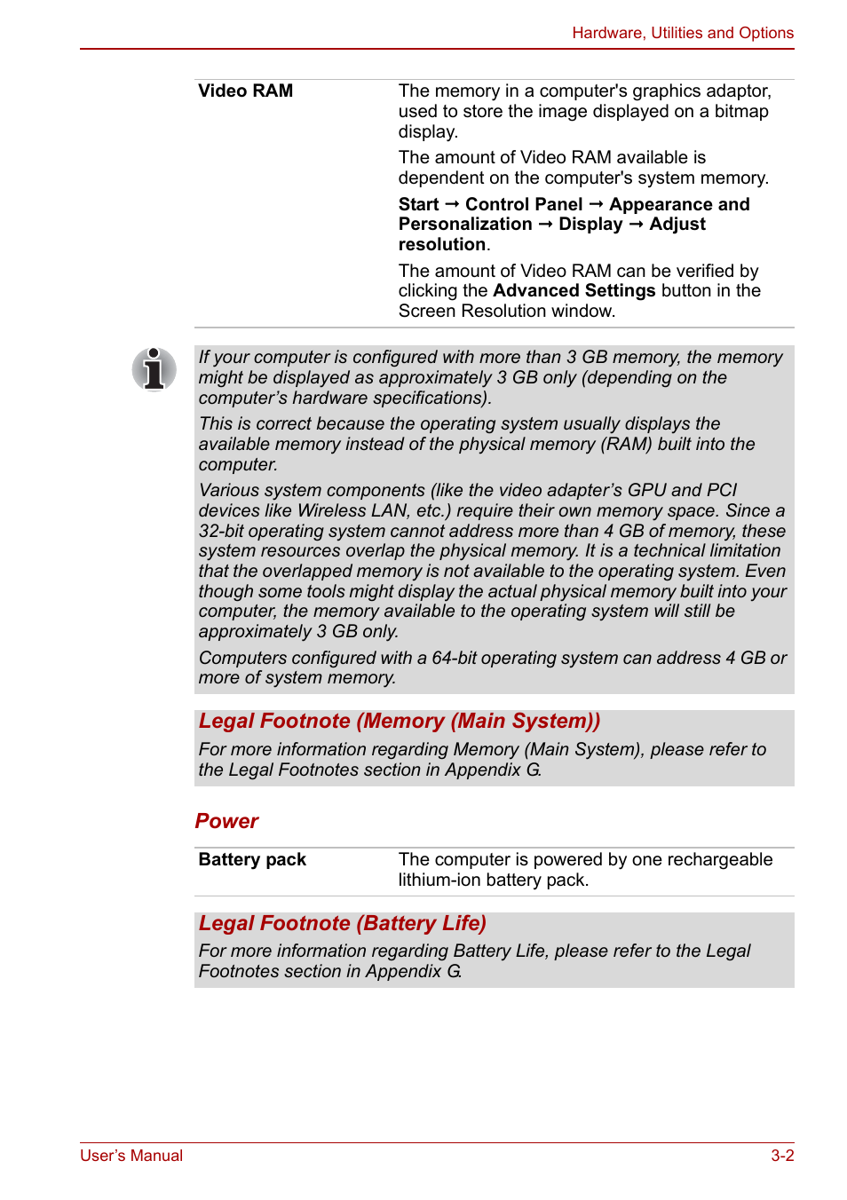 Toshiba Tecra M11 User Manual | Page 53 / 208