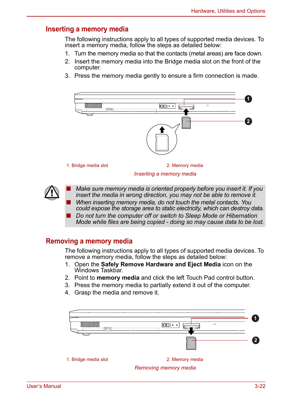 Toshiba Tecra M11 User Manual | Page 73 / 208