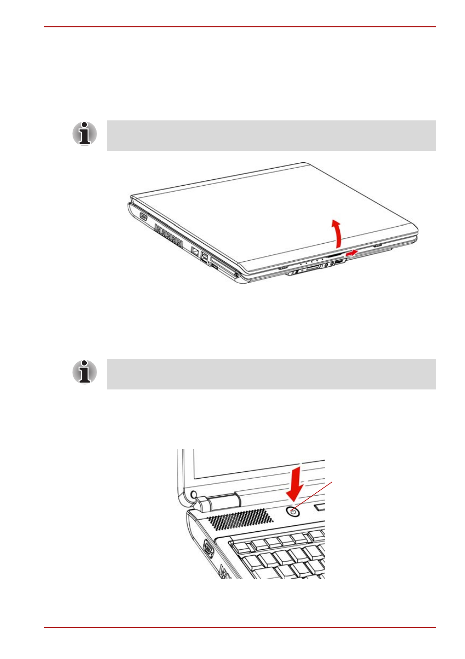 Opening the display, Turning on the power, Opening the display -3 turning on the power -3 | Toshiba Satellite Pro L350 User Manual | Page 47 / 170