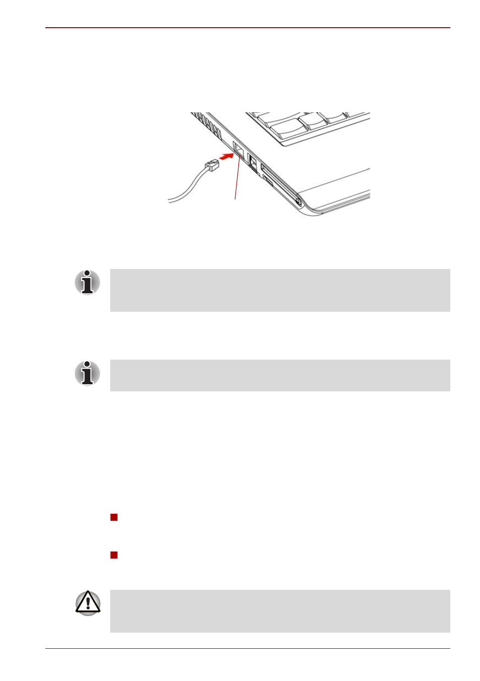 Cleaning the computer, Cleaning the computer -25, Disconnecting lan cable | Toshiba Satellite Pro L350 User Manual | Page 81 / 170